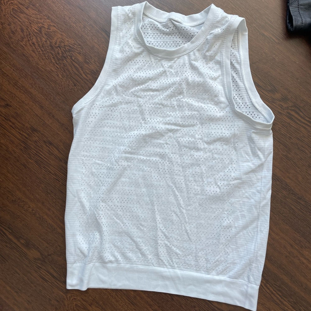 Lululemon white tank top